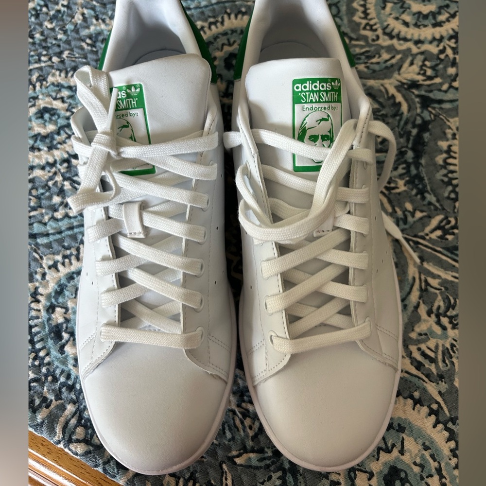 Adidas Stan Smith green and white